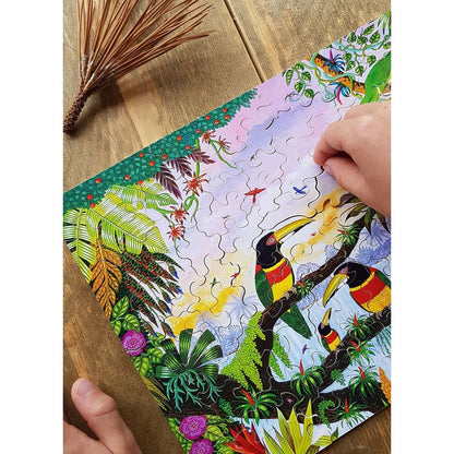 Michele Wilson Puzzles - TOUCANS AT CARENE - (350)