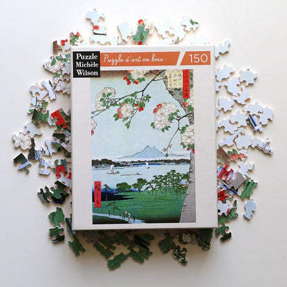 Michele Wilson Puzzles - APPLE TREES IN BLOOM - (150)
