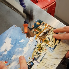 Michele Wilson Puzzles - THE BOARDWALK AT TROUVILLE - (250)
