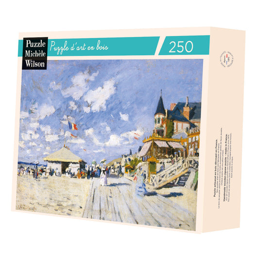 Michele Wilson Puzzles - THE BOARDWALK AT TROUVILLE - (250)