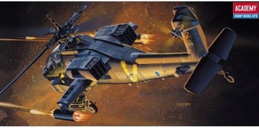 Academy - Hughes Ah-64A Apache 1:72