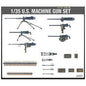 Academy - Us Ww-Ii Machine Gun Set 1:35