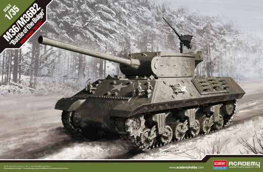Academy - M36/M36B2 Battle of Bulge 1:35