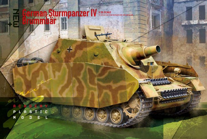 Academy - German Strumpanzer IV Brummbar 1:35