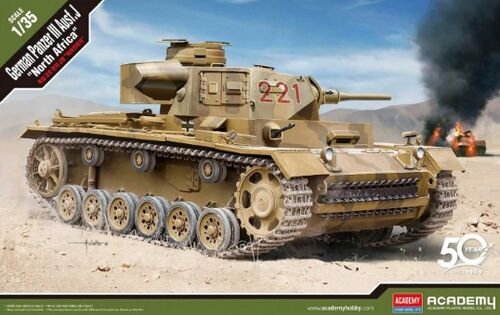 Academy - German Panzer III Ausf.J N.Africa 1:35