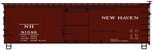 Accurail - Ho 36'Dblsht Bxcar Nh