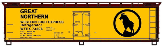 Accurail - HO 40' Wood Refrigerator WFE GN