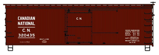 Accurail - HO 36' Wood Boxcar CN