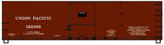 Accurail - HO 40'DS Wd Boxcar UP Singles fr/3pc Set
