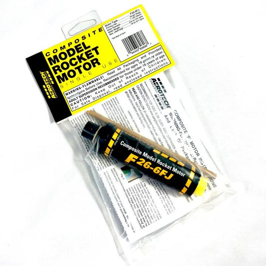 Aerotech - F26-6FJ Single Use Motor 29/40 UPS ONLY