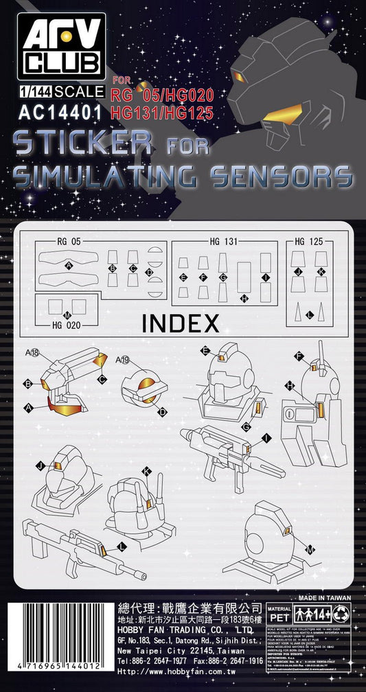 AFV Club - Sticker for Simulating Sensors