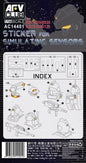 AFV Club - Sticker for Simulating Sensors