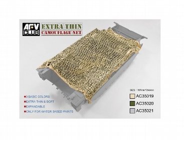 AFV Club - Camouflage Net Snow Gray 1:35