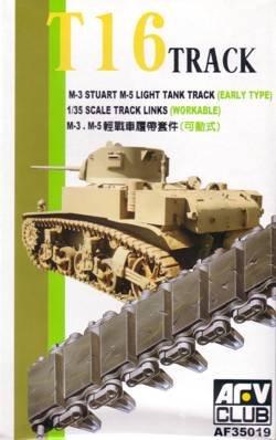 AFV Club - M-3/M-5 Stuart T16 Track 1:35