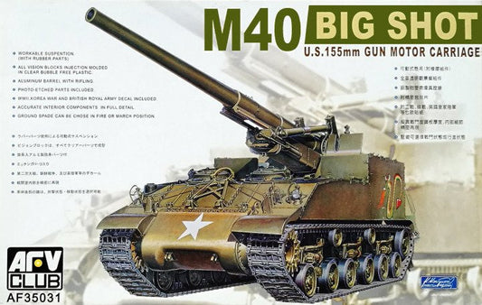 AFV Club - M-40 Big Shot US 155mm Gun Motor Carriag