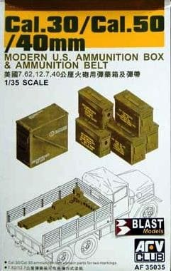 AFV Club - 30cal/50cal Ammo Boxes 1:35