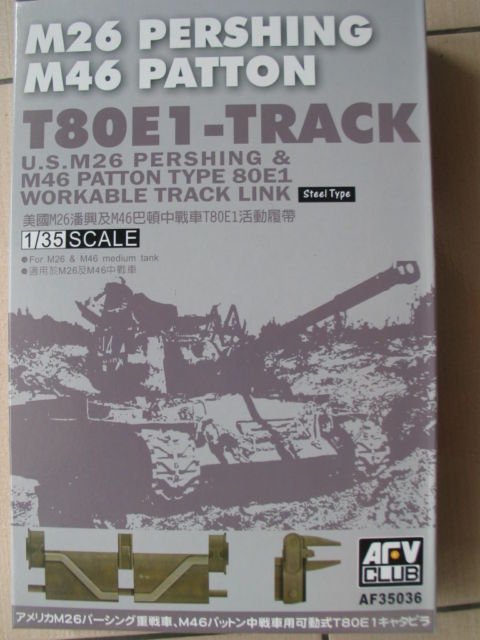 AFV Club - M-26/M-46 T80E1 Track Links 35