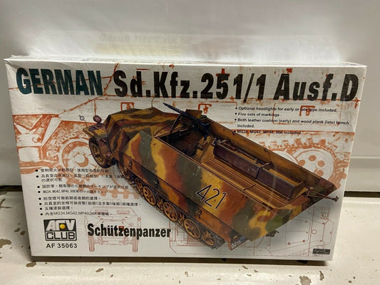 AFV Club - Sd.Kfz.251D/1 Halftrack 1:35