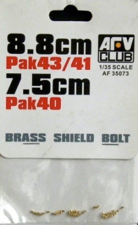 AFV Club - Pak 43/41 Brass Bolts 1:35