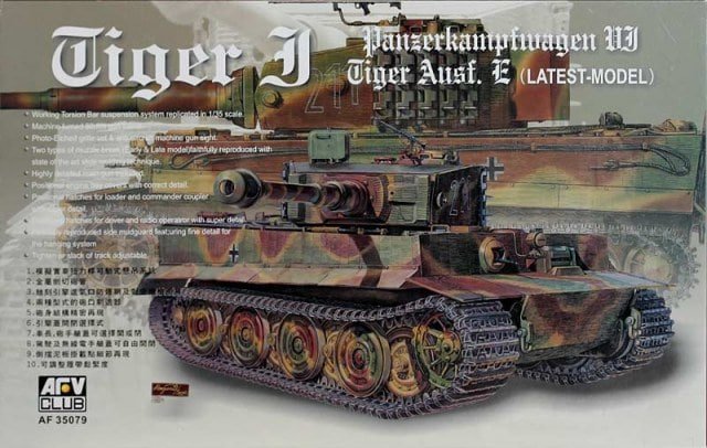 AFV Club - Tiger I Ausf.E Late Type 1:35