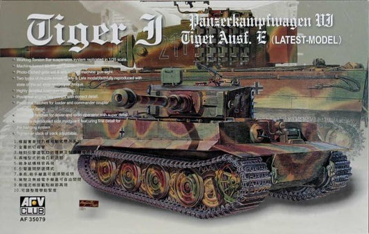 AFV Club - Tiger I Ausf.E Late Type 1:35