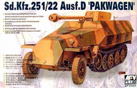 AFV Club - Sd.Kfz.251/22 Pakwagen 1:35