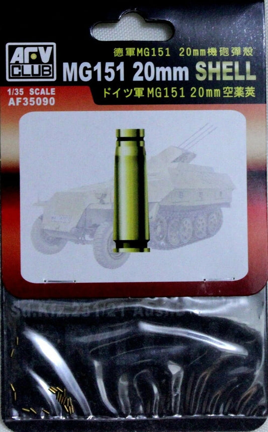 AFV Club - German Mg151 20mm Shell 1:35