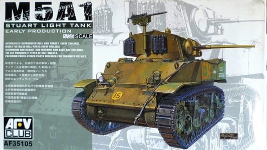 AFV Club - M5A1 Stuart Tank Early 1:35