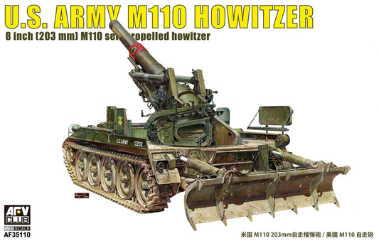 AFV Club - U.S.Army M110 Self Pro. 8' Howitzer 1:35