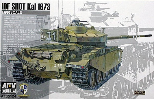 AFV Club - Idf Shot Kal 1973 1:35