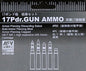 AFV Club - 17Pdr Gun Ammo 1:35