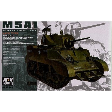 AFV Club - M5A1 Stuart Light Tank 1:35