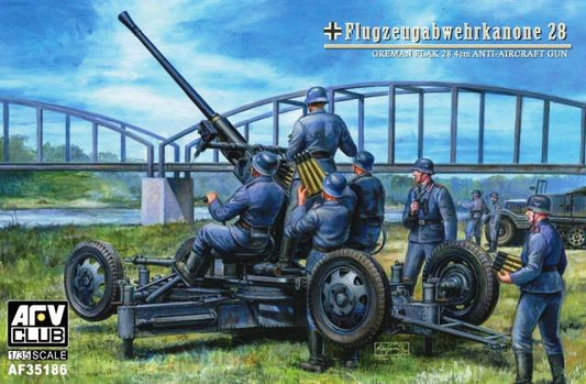 AFV Club - 40mm Flak 28 Bofors Ww-Ii 1:35