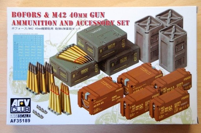 AFV Club - Bofors & M42 40mm Ammo 1:35