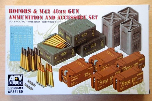 AFV Club - Bofors & M42 40mm Ammo 1:35