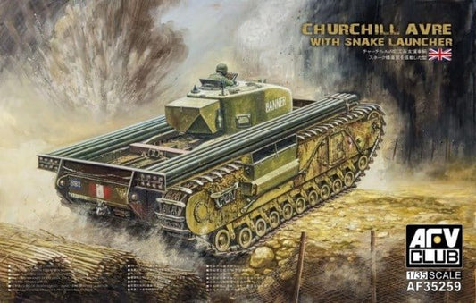 AFV Club - Churchill Avre W/launcher 1:35