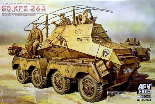 AFV Club - Sd.Kfz.263 Panzerfunkwagon 8-RAD 1:35