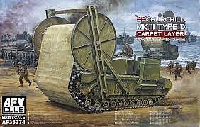 AFV Club - Churchill Carpet Layer 1:35
