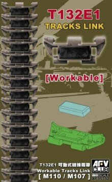 AFV Club - T132EA Workabl Track Link M110/M107 1:35