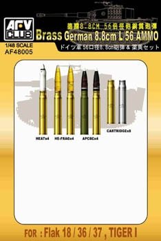 AFV Club - German 8.8cm L/56 Ammo 1:48