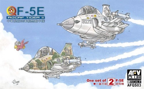 AFV Club - QT F-5E ROCF Tiger II 2pk