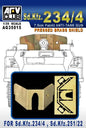 AFV Club - Pressed Brass Shield Sd.Kfz.234 1:35