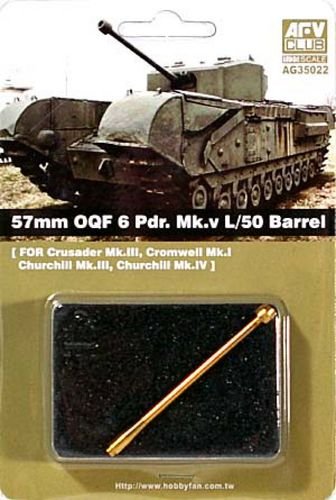 AFV Club - 50mm OQF 6 Pdr. Mk.V L/50 1:35