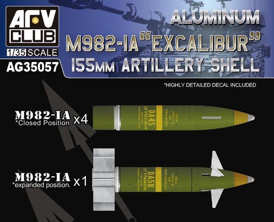 AFV Club - M982-1A Excalibur 155mm Shell 1:35