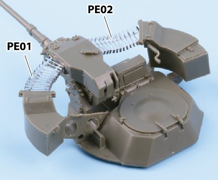 AFV Club - Ammo Feed Chute for Wiesel 1:35