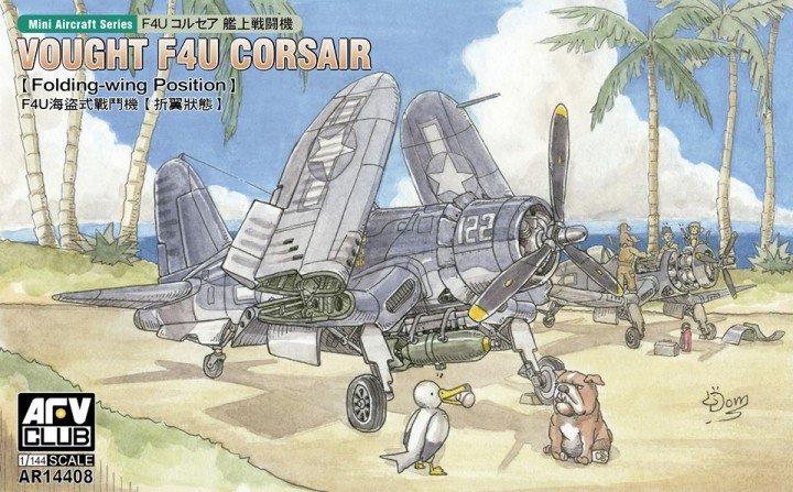 AFV Club - F4U Corsair Folding Wing 1:144