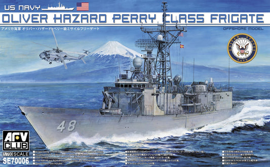 AFV Club - US Navy Oliver Class Perry Frigate 1:700