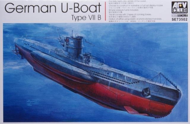 AFV Club - German U-Boat Type Vii B 1:350