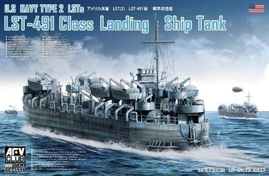 AFV Club - USN LST491 Class Type 2 1:350