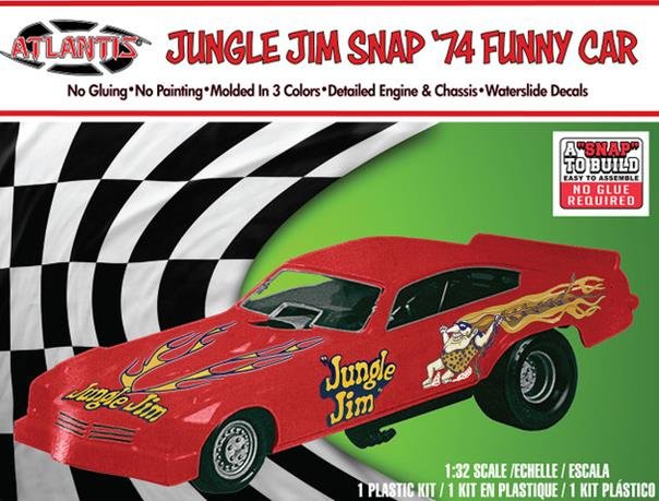 Atlantis - Jungle Jim Vega Funny Car Snap 1:32 ##